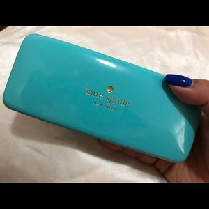 Kate Spade Blue/green Eyeglasses case